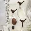 Set of 3 Robin Wall Hooks - Organize Your Space in Style